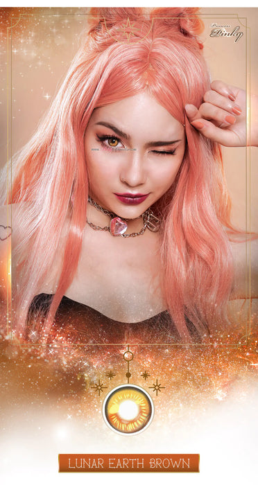 Princess Pinky Lunar Earth Brown, cosplay lenses yearly