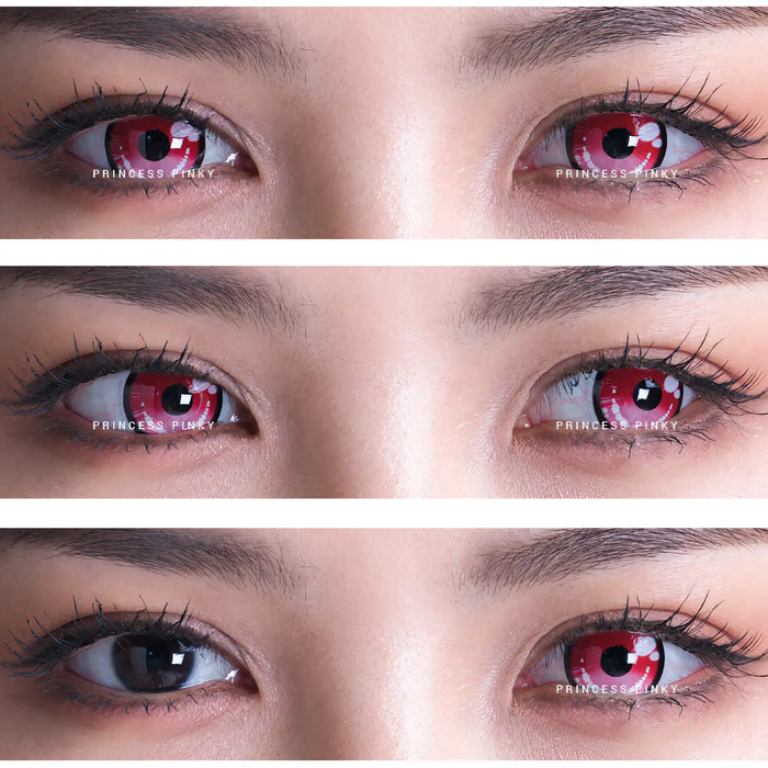 Princess Pinky Obsidian Red Contact lenses (yearly)