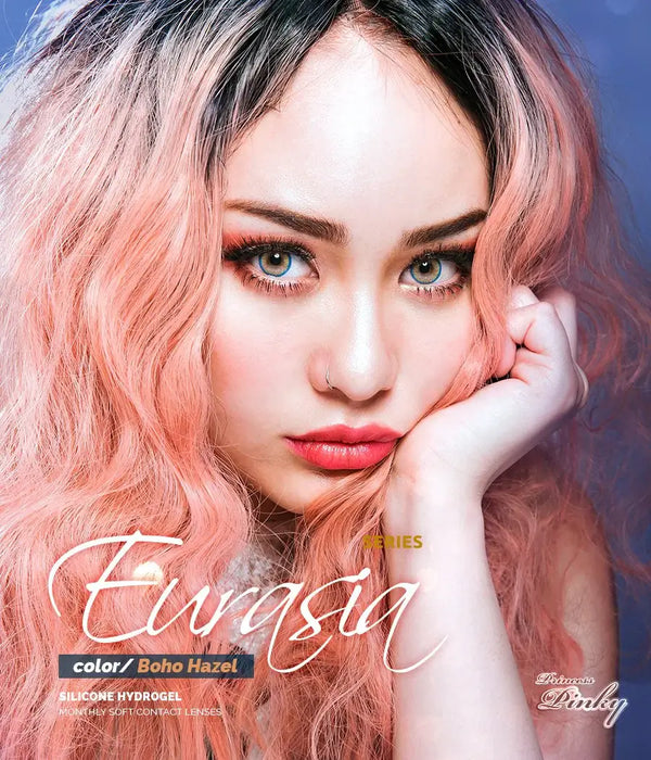 Princess Pinky Eurasia Boho Hazel contact lenses (monthly)