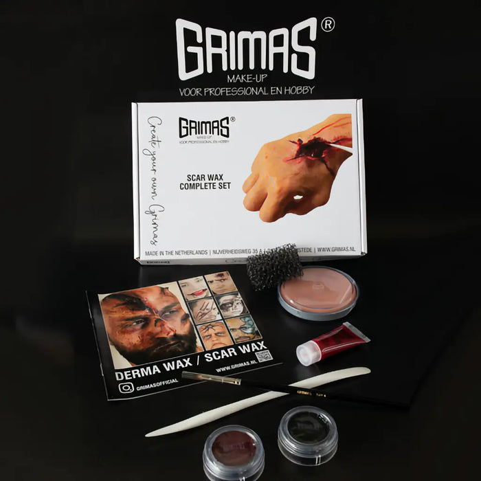 Grimas Scar Wax Complete Set
