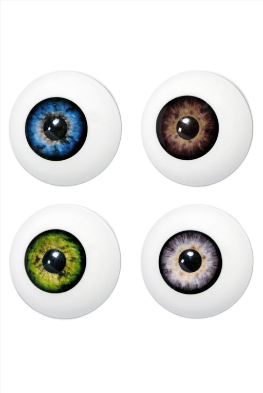 Artificial Eye i fyra färger, plastögon