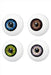Artificial Eye i fyra färger, plastögon