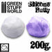 Blue silicone putty, 200 grams.