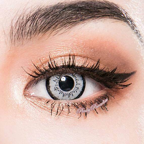 EOS Dolly Eye Grey, colored lenses