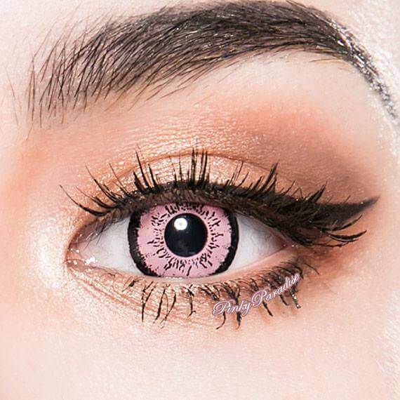 EOS Dolly Eye Pink, colored lenses