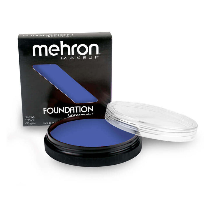 foundation greasepaint blue