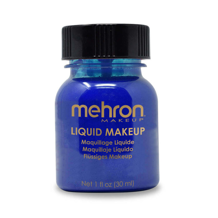 liquid makeup blue