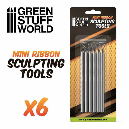 mini ribbon sculpting tools, set of 6 in their package