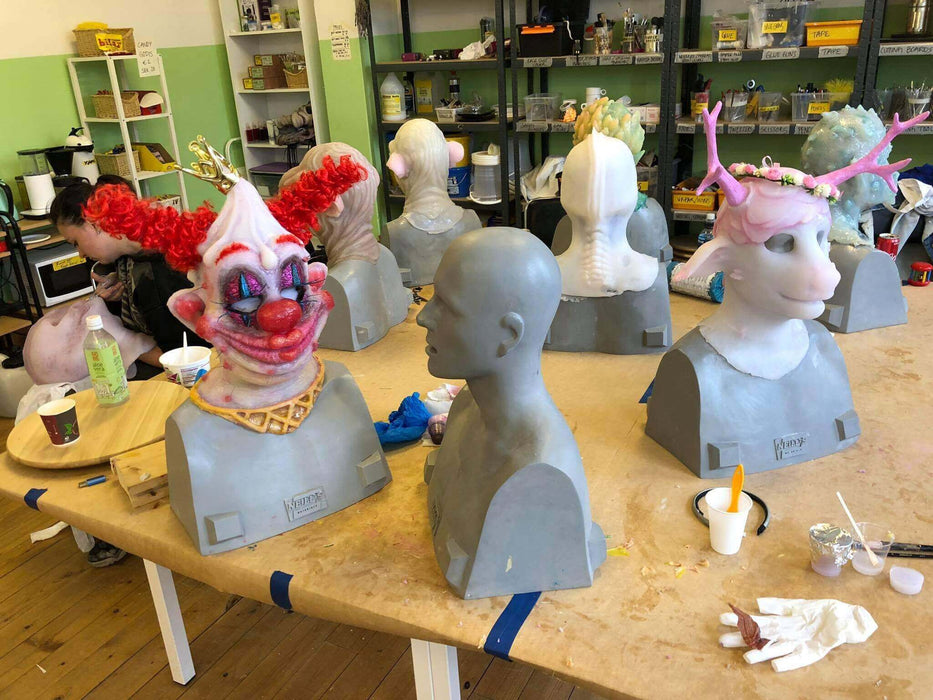 Silicone Mask Making Class in 10 Days, Sweden
