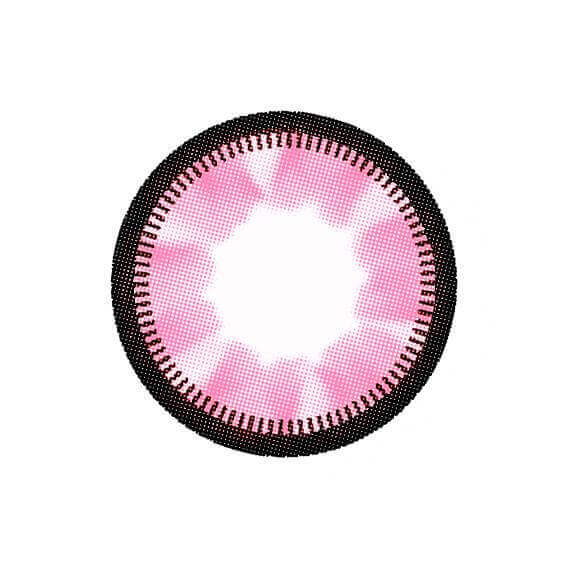 Vassen Cloud Nine Pink, colored lenses